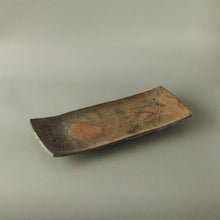 画像をギャラリービューアに読み込む, 窯変足付俎皿