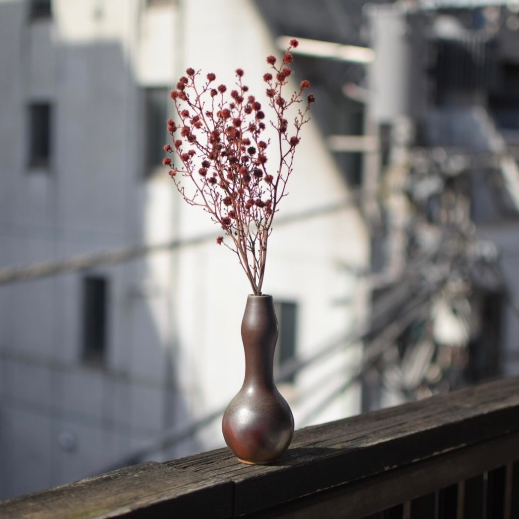 瓢箪花入 磨き瓢箪花入 – GALLERY 深化 online store