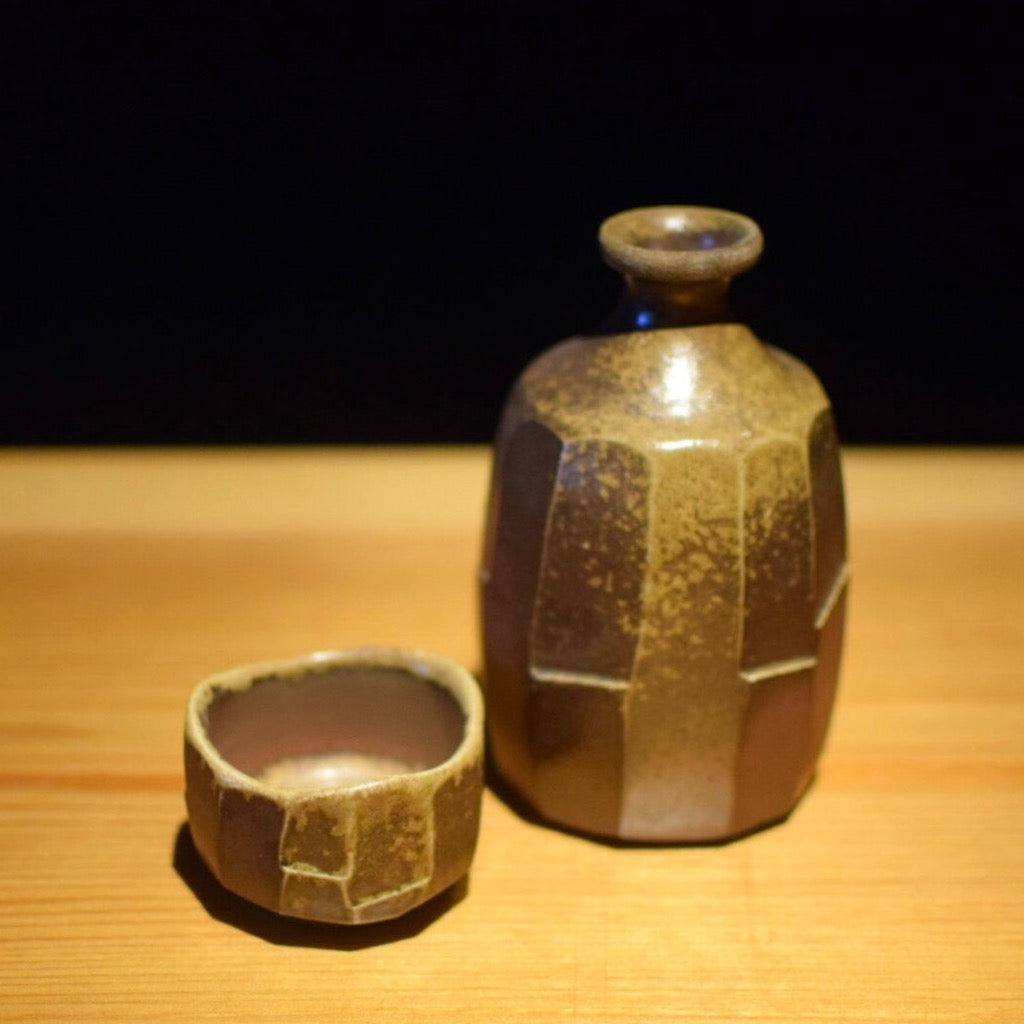 徳利と猪口 清酒力士 猪口徳利セット（猪口1ケ＋徳利1本） - piquant