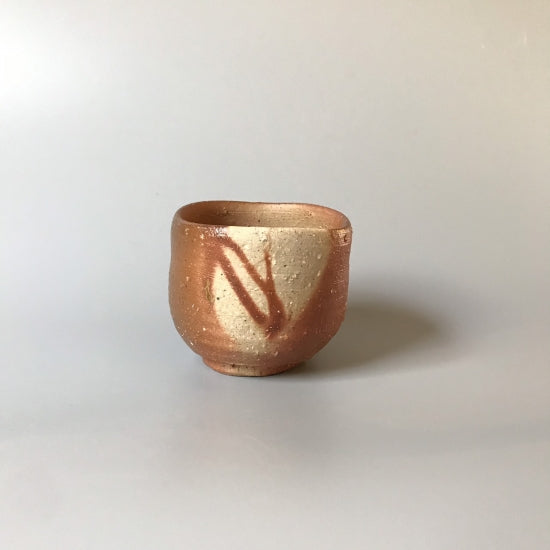 備前焼 馬場隆志 緋襷ぐい呑み 火襷 緋襷ぐい呑 馬場 隆志 – GALLERY 深化 online store