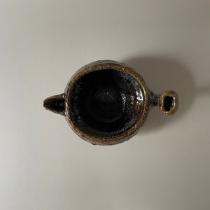 Sake set with black hand