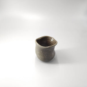 Black Bizen Sake Cup