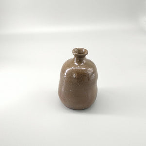 Black Bizen sake bottle