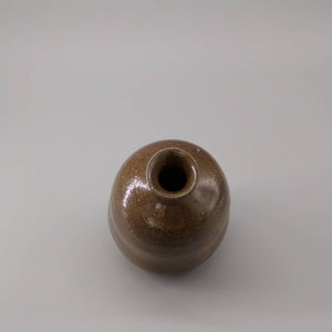 Black Bizen sake bottle