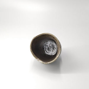 Black Bizen Sake Cup